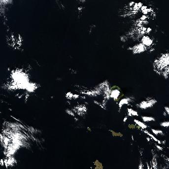 Sentinel-2 satellite image of the area on 5 Oct 2026, the same day, after the event was reported