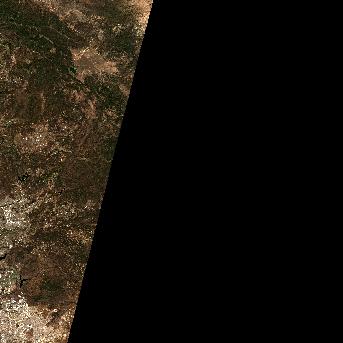 Sentinel-2 satellite image of the area on 14 Oct 2026, 4 days after this event