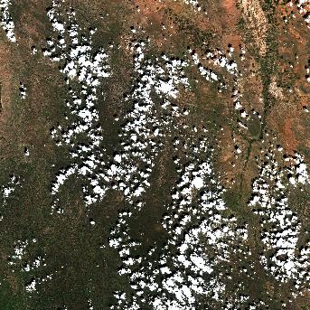 Sentinel-2 satellite image of the area on 7 Oct 2026, 8 days after this event