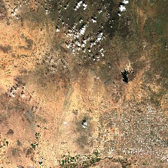 Sentinel-2 satellite image of the area on 23 Oct 2026, 7 days before this event