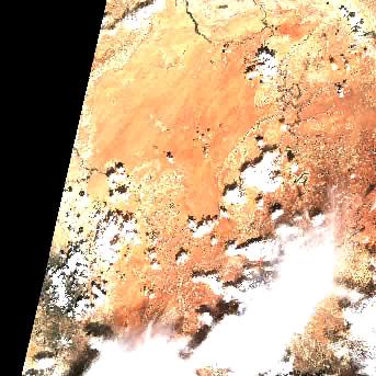 Sentinel-2 satellite image of the area on 15 Sep 2026, the day before this event