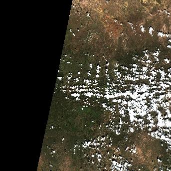 Sentinel-2 satellite image of the area on 2 Oct 2026, 3 days after this event