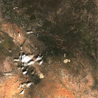 Sentinel-2 satellite image of the area on 17 Oct 2026, 5 days before this event