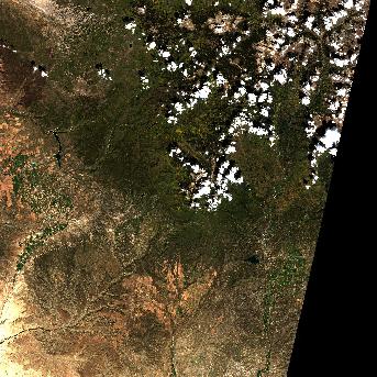 Sentinel-2 satellite image of the area on 5 Oct 2026, 13 days after this event