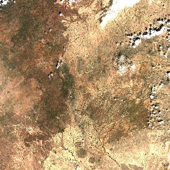Sentinel-2 satellite image of the area on 26 Sep 2026, the same day, before the event was reported