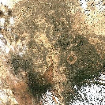 Sentinel-2 satellite image of the area on 23 Oct 2026, 7 days before this event