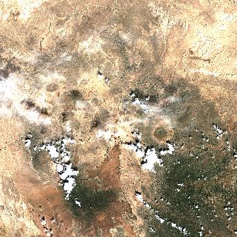 Sentinel-2 satellite image of the area on 28 Sep 2026, the day before this event