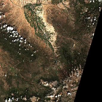 Sentinel-2 satellite image of the area on 20 Sep 2026, 5 days after this event