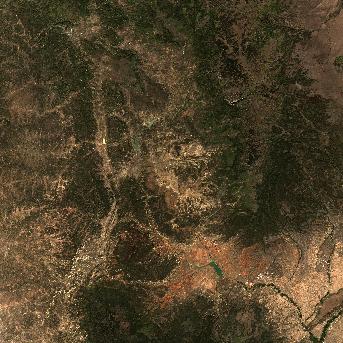 Sentinel-2 satellite image of the area on 2 Oct 2026, 2 days after this event