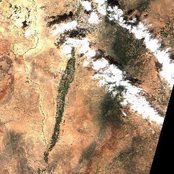 Sentinel-2 satellite image of the area on 7 Oct 2026, 5 days after this event