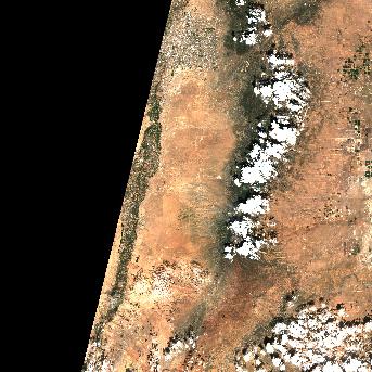 Sentinel-2 satellite image of the area on 21 Sep 2026, the day before this event