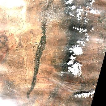 Sentinel-2 satellite image of the area on 27 Sep 2026, 5 days after this event