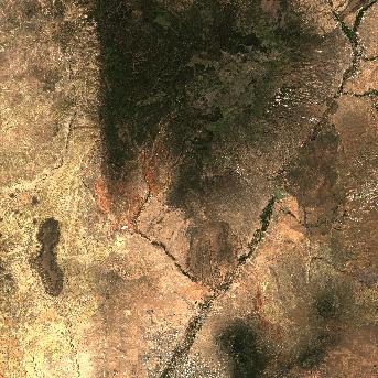 Sentinel-2 satellite image of the area on 2 Oct 2026, 2 days after this event
