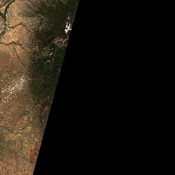 Sentinel-2 satellite image of the area on 2 Oct 2026, 3 days after this event