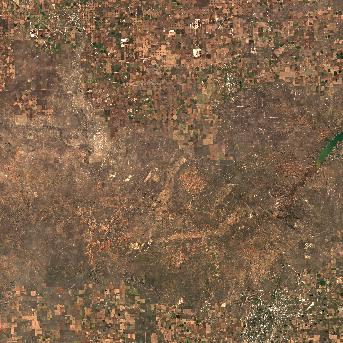 Sentinel-2 satellite image of the area on 21 Oct 2026, 5 days before this event