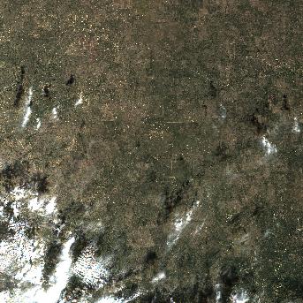Sentinel-2 satellite image of the area on 18 Oct 2026, 3 days after this event