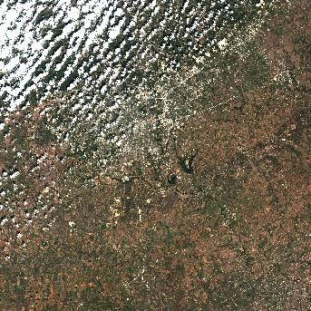 Sentinel-2 satellite image of the area on 5 Oct 2026, 4 days after this event
