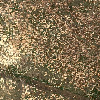 Sentinel-2 satellite image of the area on 6 Oct 2026, 4 days after this event