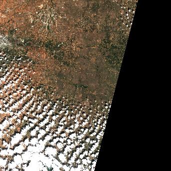 Sentinel-2 satellite image of the area on 5 Oct 2026, 5 days after this event