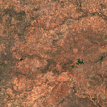 Sentinel-2 satellite image of the area on 8 Oct 2026, 8 days before this event
