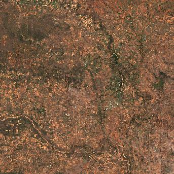 Sentinel-2 satellite image of the area on 18 Oct 2026, 4 days after this event
