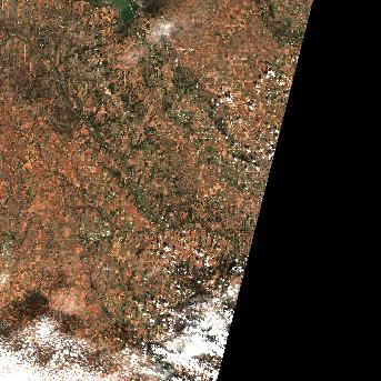 Sentinel-2 satellite image of the area on 13 Oct 2026, 3 days before this event