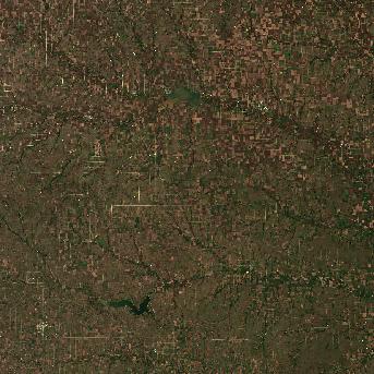Sentinel-2 satellite image of the area on 3 Oct 2026, the day after this event