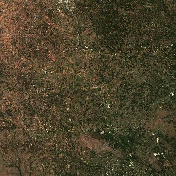 Sentinel-2 satellite image of the area on 12 Oct 2026, 2 days before this event