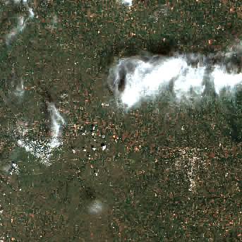 Sentinel-2 satellite image of the area on 5 Sep 2026, 26 days before this event