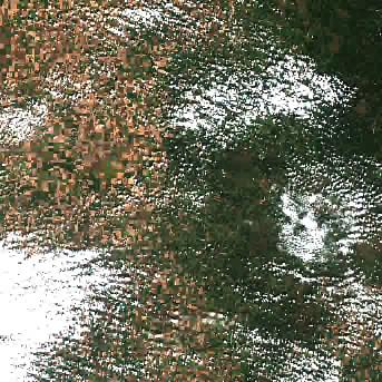 Sentinel-2 satellite image of the area on 6 Sep 2026, the same day, before the event was reported