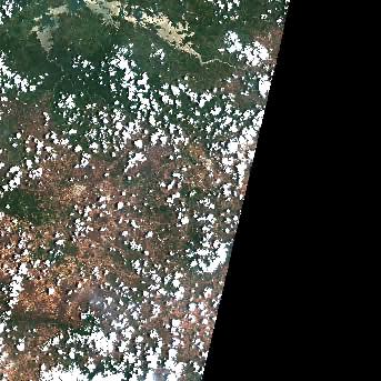 Sentinel-2 satellite image of the area on 29 Apr 2026, 9 days after this event