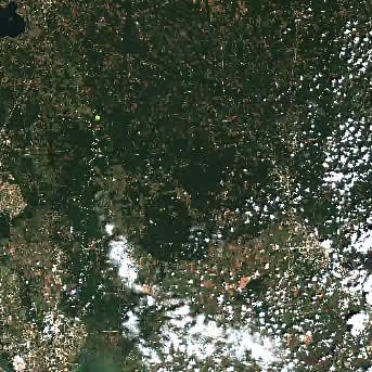 Sentinel-2 satellite image of the area on 30 Aug 2026, 7 days before this event