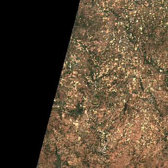 Sentinel-2 satellite image of the area on 9 Sep 2026, the day before this event