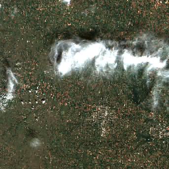 Sentinel-2 satellite image of the area on 5 Sep 2026, 26 days before this event