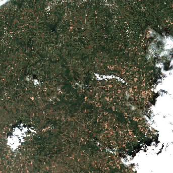 Sentinel-2 satellite image of the area on 12 Sep 2026, 2 days after this event