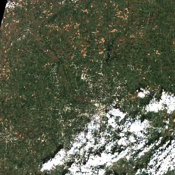 Sentinel-2 satellite image of the area on 17 Sep 2026, 14 days before this event