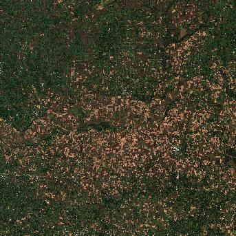Sentinel-2 satellite image of the area on 2 Oct 2026, 2 days before this event