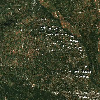 Sentinel-2 satellite image of the area on 4 Sep 2026, 19 days before this event