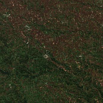 Sentinel-2 satellite image of the area on 2 Oct 2026, the day after this event