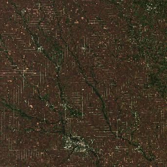 Sentinel-2 satellite image of the area on 2 Oct 2026, 13 days after this event