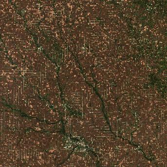 Sentinel-2 satellite image of the area on 7 Oct 2026, 5 days after this event