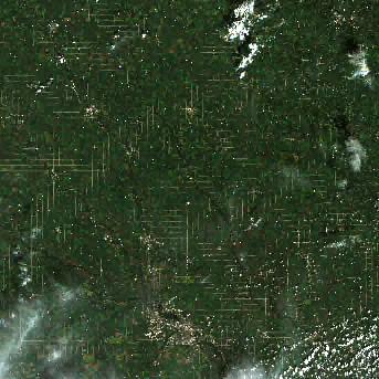 Sentinel-2 satellite image of the area on 9 Sep 2026, 10 days before this event