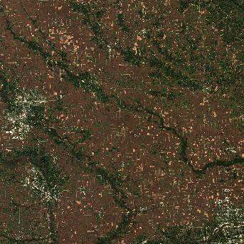 Sentinel-2 satellite image of the area on 4 Oct 2026, 2 days after this event