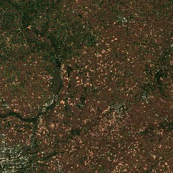 Sentinel-2 satellite image of the area on 4 Oct 2026, 14 days after this event