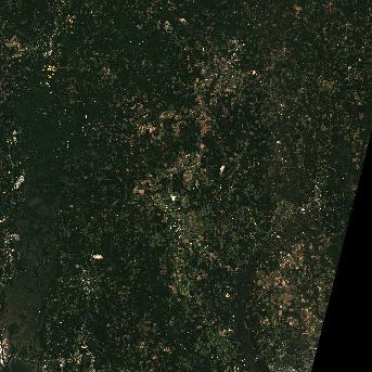 Sentinel-2 satellite image of the area on 13 Oct 2026, 6 days after this event