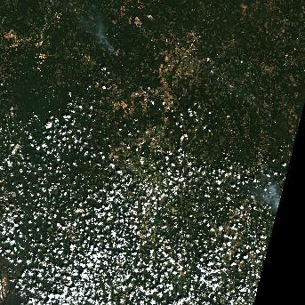Sentinel-2 satellite image of the area on 30 Sep 2026, 7 days before this event