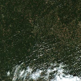 Sentinel-2 satellite image of the area on 7 Oct 2026, 3 days after this event