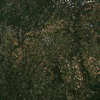 Sentinel-2 satellite image of the area on 15 Oct 2026, 6 days after this event