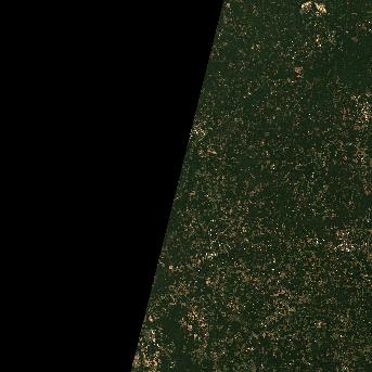 Sentinel-2 satellite image of the area on 8 Oct 2026, the day before this event