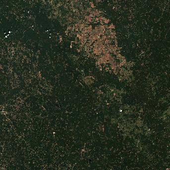 Sentinel-2 satellite image of the area on 13 Oct 2026, 4 days after this event